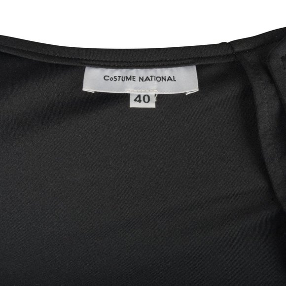 Costume National Dress Long Sleek Modern Halter Vintage 40 / 6 - Picture 14 of 14